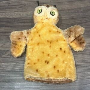 Vintage Steiff Wittie Owl Puppet Missing Beak